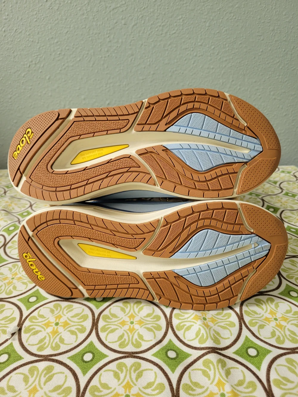 Clove Women's Forte 2 Blue Lemon Sneakers Shoes Size 10  Nursing Healthcare